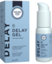 Mister Size Delay Gel öskju og dæluskammtaraflaska